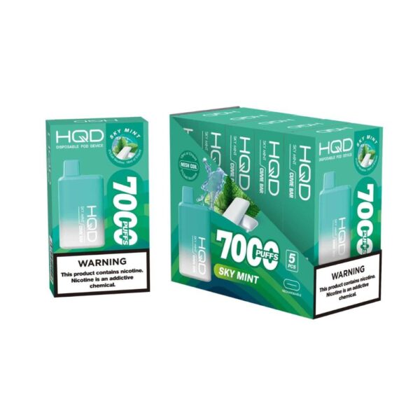 HQD Cuvie 7000 Puff Vape - Image 5