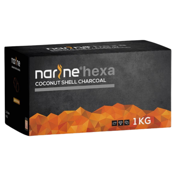 Narine Coco Charcoal Hexagon 1kg